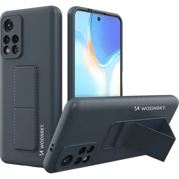 Pouzdro na mobilní telefon Wozinsky Kickstand Case pouzdro / kryt s opěrkou 3v1 pro Xiaomi RedMi 10 (2022) blue