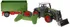 RC model ostatní Traktor s vlečkou na dálkové ovládání 28 x 9 x 12 cm/29 x 10 x 12 cm zelený