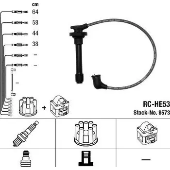 Zapalovací kabel Sada kabelů pro zapalování NGK 8573