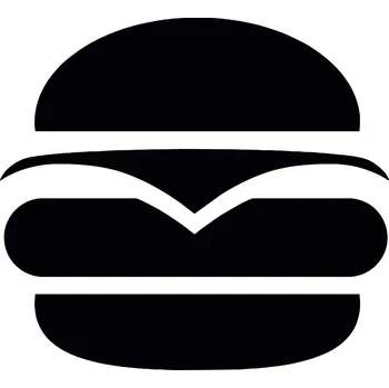 ARTEMISS Hamburger - plastová šablona 425 Rozměr: B 14,5x14,5cm