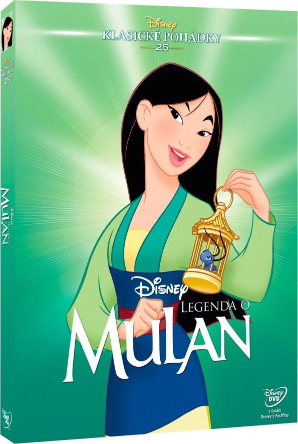foto DVD film Legenda o Mulan (1998) DVD Edice Disney