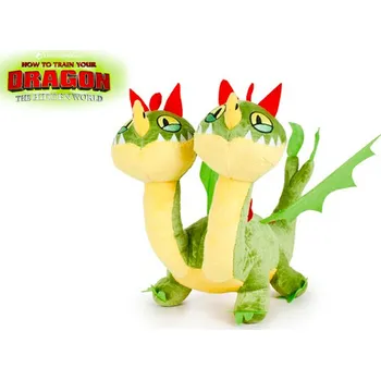 plyšák Jak vycvičit draka 3 drak Plivoun a Krkoun plyšový 26cm