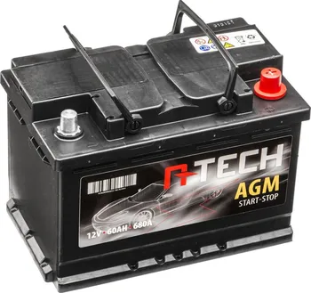 Autobaterie A-Tech AGM Start-Stop 12V 60Ah 680A