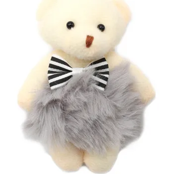 Ozdoba do vlasů Medvídek - přívěsek Barva: šedá