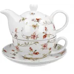 DUO Porcelánová konvice se šálkem 350 ml