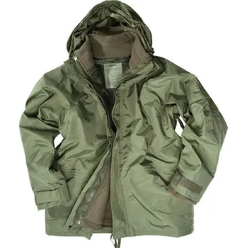 Pánská móda Bunda nepromokavá US ECWCS s vložkou FLEECE ZELENÁ M