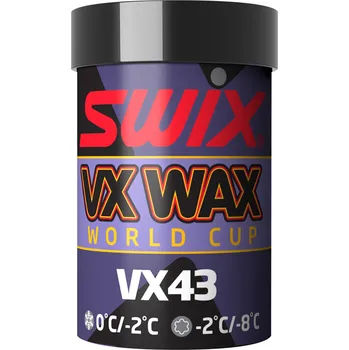 Zimní sport Swix VX43 stoupací vosk 45g (-8° ~ -0°C)