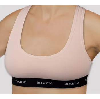 Kalhotky Andrie Dámská sportovní podprsenka PS 2893 - růžová - XL