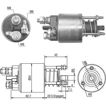 Elektromagnetický spínač, startér MAGNETI MARELLI 940113050491