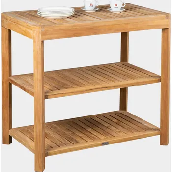 regál FaKOPA ALESANDRO - regál z teaku