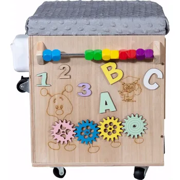 Sedací pytel Dětská sedací kostka vzdělávání a zábavy