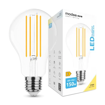 Žárovka Modee Smart Lighting LED Filament Globe žárovka E27 17W teplá bílá (ML-A70F2700K17WE27)