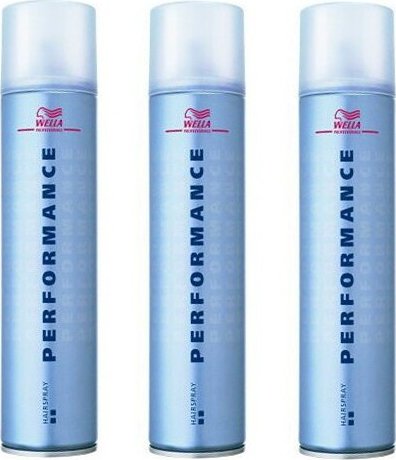 WELLA Performance - Lak na vlasy - extra silný R 500ml - SET 3ks