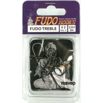 Rybářský háček Fudo Trojháček vel. 4