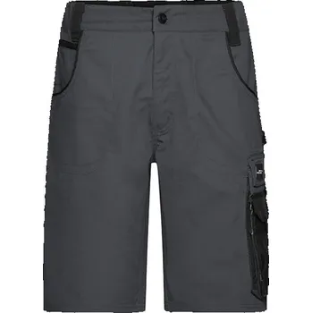 Pánské kraťasy James&amp;Nicholson Pánské pracovní kraťase JN835 Carbon-Black 42