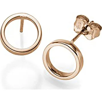 Náušnice Minimalistické náušnice Anila Materiál šperku: Růžové zlato