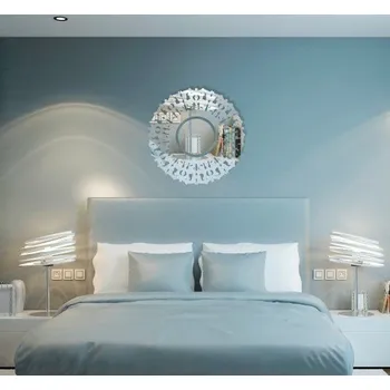 Zrcadlo Dekorační kruhové zrcadlo do moderního interiéru