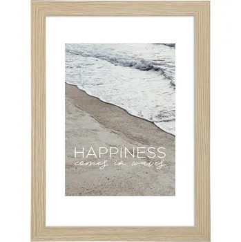 Rám na obraz Hama rámeček dřevěný WAVES, dub, 10x15 cm