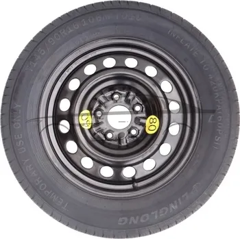 Plechové kolo Sada - Dojezdové kolo RENAULT KADJAR R16 5x114,3x66 + gola klíč + hever + obal na hever