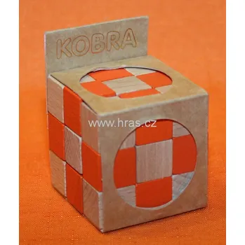 Hlavolam Kobra oranžová