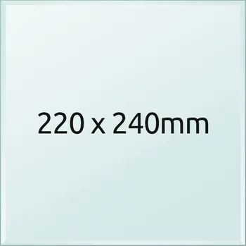 Příslušenství k 3D tiskárně Skleněná tisková podložka 220x240x3 mm