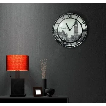Hodiny Londýn nástěnné hodiny ve vintage stylu