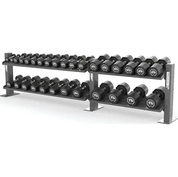 Escape Fitness Stojan na jednoruční činky OCTAGON ESCAPE - 15 párů