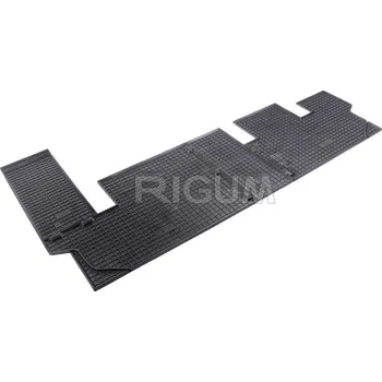 autokoberec Gumové koberce Fiat Scudo 2007 3.řada sedadel