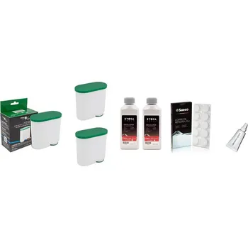 Filtr do kávovaru Filter Logic CFL-903B filtr 3 ks za Saeco/Philips AquaClean CA6903 + Saeco CA6700 500 ml + Saeco CA6704/99 čisticí tablety + Saeco mazivo