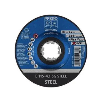 Brusný kotouč Hrubovací kotouč SG X-LOCK STEEL 125x4,1mm Pferd