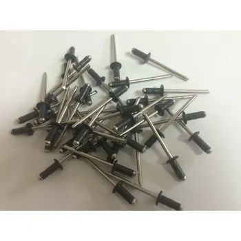 Nýt Nýt DIN 7337 Al/st 4,0 x 20 RAL 9005 / balení 500 ks