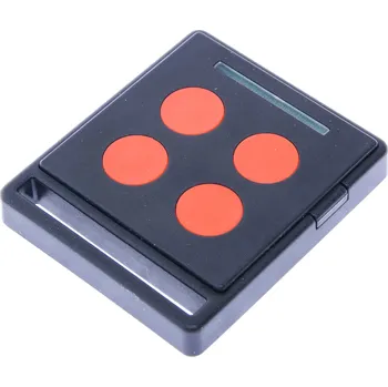 Dálkový ovladač vrat NiceHome ECCO5BO dálkový ovladač pro pohony vrat NiceHome, černá-oranžová