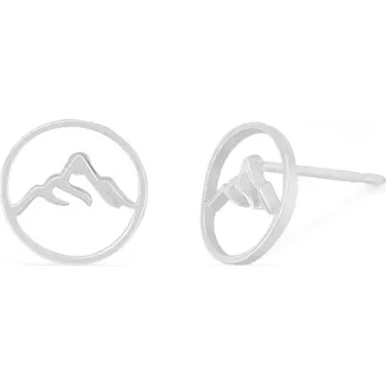 Náušnice Olivie Stříbrné náušnice MOUNTAIN 7189 Ag 925; ≤1 g.