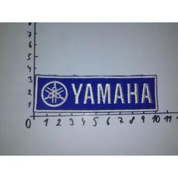 Nášivka Nášivka Yamaha modro-bílá, 12 x 3 cm