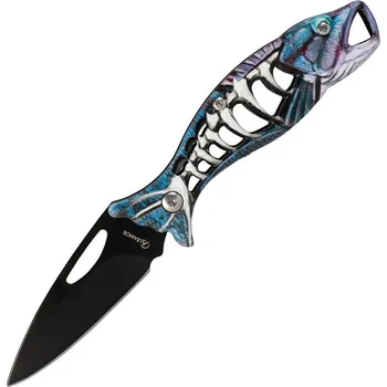Bojový nůž Albainox Nůž zavírací FISHING MODRÝ