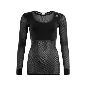 Dámské tričko Aclima WoolNet Crew Neckt Women Jet Black černá S