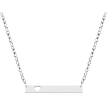 Náhrdelník Šperky4U Ocelový řetízek s přívěškem - OPD0266-ST