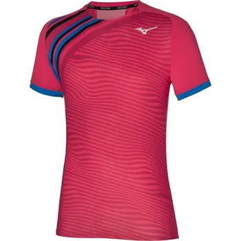 Běžecké oblečení Běžecké tričko Mizuno Shadow Graphic Tee 62GA260164 Velikost textilu: S