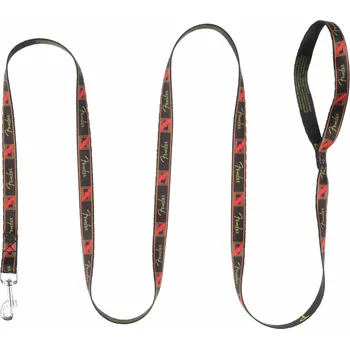 Obleček pro psa vodítko pro psa PERRIS LEATHERS - Fender - Black Red Yellow - S