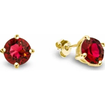 Náušnice Náušnice červené se Swarovski Elements Ronda KPG1088SS39SC Scarlet