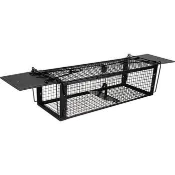 Zvířecí past Repest Živolapka na hlodavce XL 43 x 15 x 12 cm černá