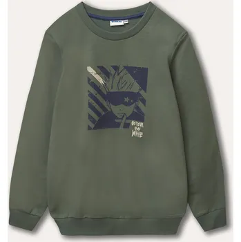 Chlapecká mikina Chlapecká mikina - Winkiki WJB 22108, khaki/ 140 Barva: Khaki, Velikost: 128