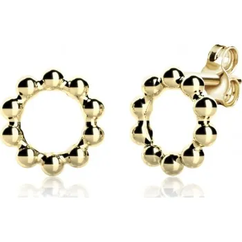 Náušnice Jemné zlaté pecky Bubbles, puzeta Materiál šperku: Žluté zlato