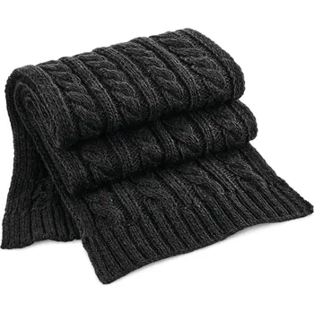 Šála Beechfield Melange B499 pletená šála