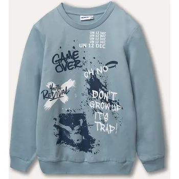 Chlapecká mikina Chlapecká mikina - Winkiki WJB 22108, světlonce modrá/ 050 Barva: Modrá světle, Velikost: 128