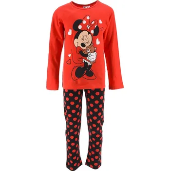 Dívčí pyžamo Červené dívčí pyžamo Disney Minnie Mouse Velikost: 128