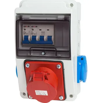 Elektrická zásuvka Stavební rozváděč SRM4