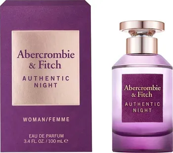 Dámský parfém Abercrombie & Fitch Authentic Night W EDP 100 ml