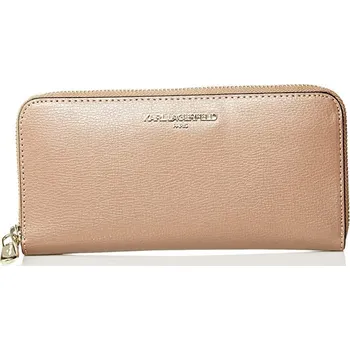 Peněženka Karl Lagerfeld Paris Zip Around Wallet Almond