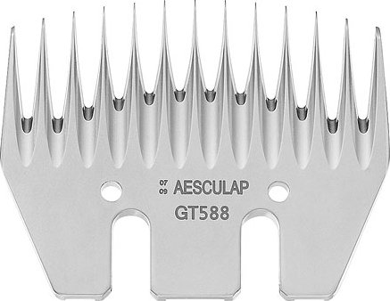 Nůž stříhací spodní GT588 Aesculap Econom II na ovce, 13 zubů / 3,5 mm